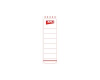 Étiquette opaque apli agipa dos classeur 60x190mm pochette 10 unités