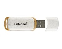 Intenso Green Line USB flash drive 128 GB USB Type-A 3.2 Gen 1 (3.1 Gen 1) Beige, Brown