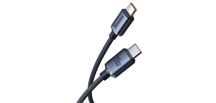 Baseus CAJY000601 cable USB 1,2 m USB C 0,48 Gbit/s 100 W Negro