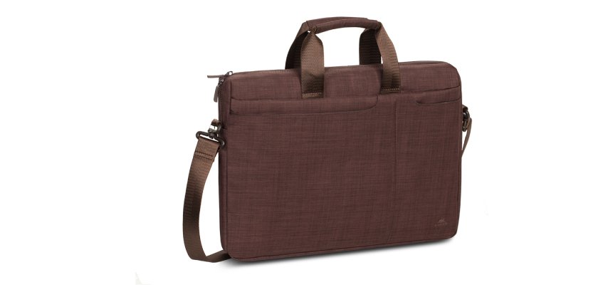 Rivacase 8335 BROWN borsa per laptop 39,6 cm (15.6") Valigetta ventiquattrore Marrone
