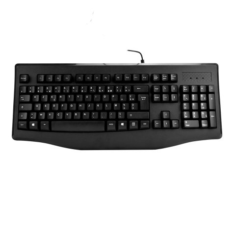 MCL ACK-294/N clavier Universel USB AZERTY Français Noir