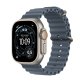 Apple Watch Ultra 3 OLED 49 mm Numérique 422 x 514 pixels Écran tactile 5G Titane Wifi GPS (satellite)