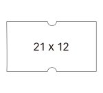 Étiquette apli agipa pour pince enlevable format 21x12mm coloris blanc rouleau 1000 unités lot de 6