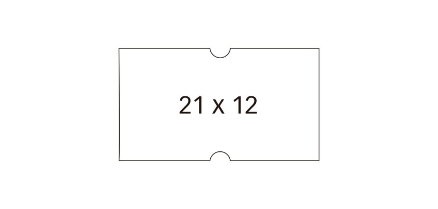Étiquette apli agipa pour pince enlevable format 21x12mm coloris blanc rouleau 1000 unités lot de 6