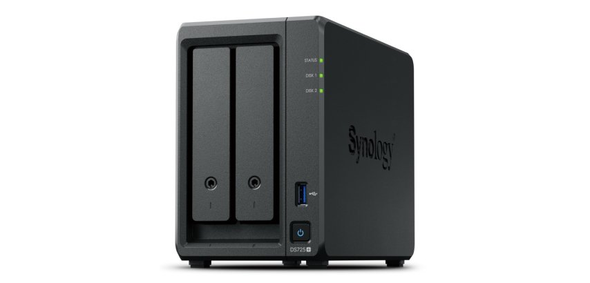 Synology DiskStation DS725+ server NAS e di archiviazione Ryzen Embedded R1600 4 GB DDR4 0 TB Nero