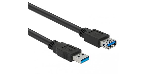 Hamlet XCU3A-MF10 cavo USB USB 3.2 Gen 1 (3.1 Gen 1) 1 m USB A 5 Gbit/s Nero