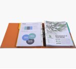 Classeur à levier Prem'Touch intérieur et extérieur en polypropylène - Dos 50mm - A4 maxi.