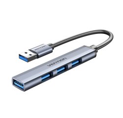 Vention Mini Hub USB 3.0 CKOHB/ 1xUSB 3.0/3xUSB 2.0