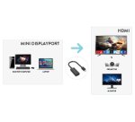 Hamlet XVAMDP-HDMI cavo e adattatore video Mini DisplayPort Nero