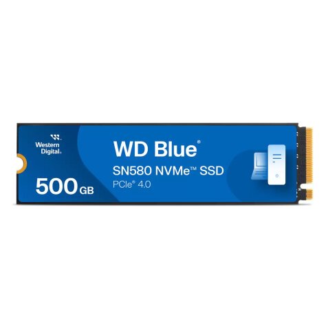 Western Digital Blue SN580 500 Go M.2 PCI Express 4.0 NVMe TLC