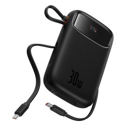 Baseus PPQD4-20C Polímero de litio 20000 mAh Negro