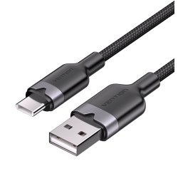 Vention CTNBF cable USB USB 2.0 1 m USB A USB C 0,48 Gbit/s 60 W Negro
