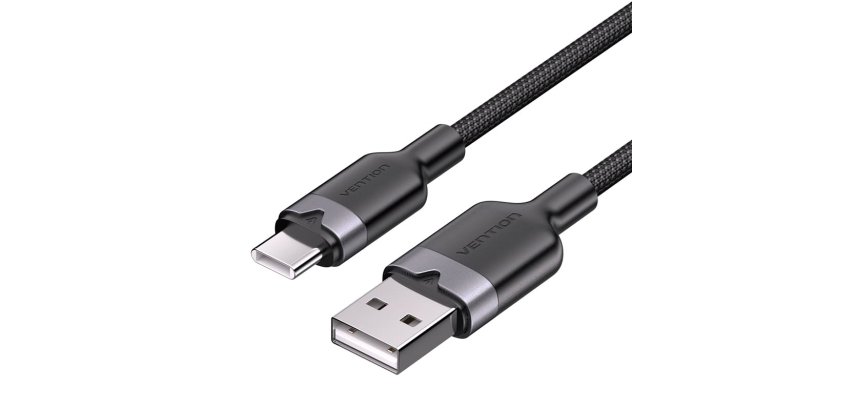 Vention CTNBF cable USB USB 2.0 1 m USB A USB C 0,48 Gbit/s 60 W Negro