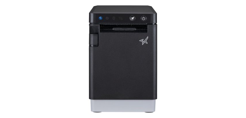 Star Micronics mC-Label2 impresora de etiquetas Térmica directa 300 x 300 DPI 180 mm/s Inalámbrico y alámbrico Ethernet Wifi Bluetooth