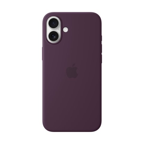 Apple Funda de silicona con MagSafe para el iPhone 16 Plus - Ciruela