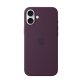 Apple Coque en silicone avec MagSafe pour iPhone 16 Plus - Prune