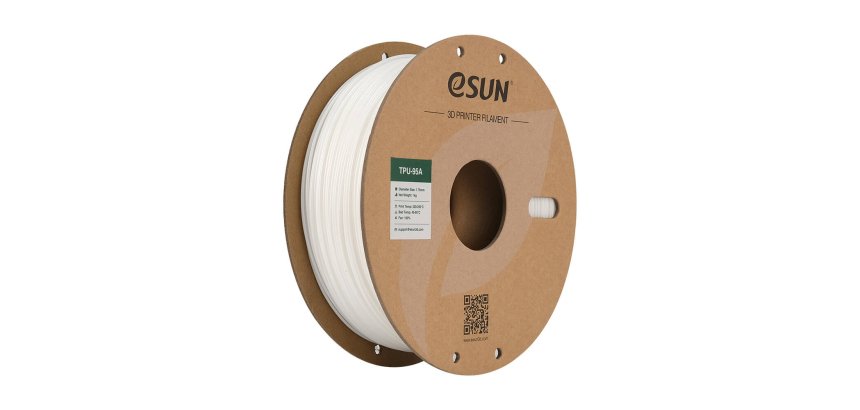 eSUN TPU-95A Thermoplastic Polyurethane (TPU) White 1 kg