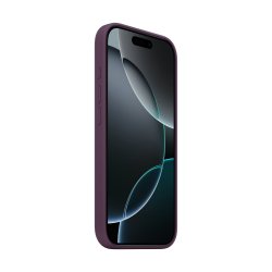 Apple Coque en silicone avec MagSafe pour iPhone 16 Pro - Prune