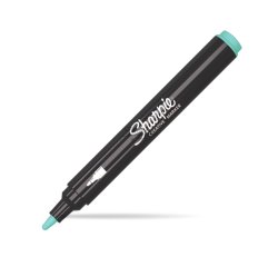 Marqueur sharpie creatif pointe ogive trait 2,5mm      encre acrylique coloris vert  d'eau