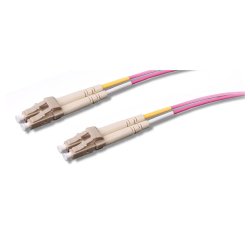 Uniformatic 21739 câble InfiniBand et à fibres optiques 30 m LC Rose