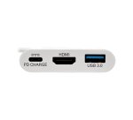 Tripp Lite U444-06N-HU-C station d'accueil USB 3.2 Gen 1 (3.1 Gen 1) Type-C Blanc