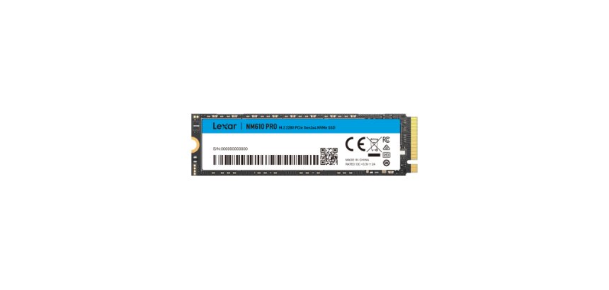 Lexar NM610PRO 1 TB M.2 PCI Express 3.0 NVMe