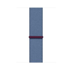 Apple MT5H3ZM/A slimme draagbare accessoire Band Blauw Nylon, Gerecycled polyester, Spandex