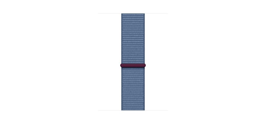 Apple MT5H3ZM/A slimme draagbare accessoire Band Blauw Nylon, Gerecycled polyester, Spandex