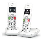 Gigaset E290 Analog/DECT telephone Caller ID White
