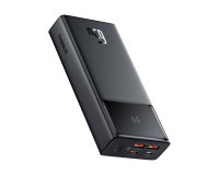 Baseus STAR LORD OVERSEAS EDITION 20.000 MAH DIGITAL DISPLAY POWERBANK 65W-SIYAH Polímero de litio 20000 mAh Negro