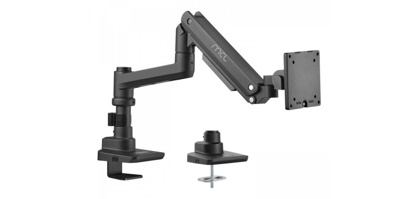 MCL MS3A99AZSBAE4920N support d'écran plat pour bureau 124,5 cm (49") Noir