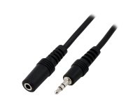 MCL MC711-2M câble audio 3,5mm Noir