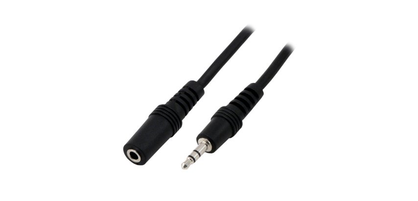 MCL MC711-2M câble audio 3,5mm Noir