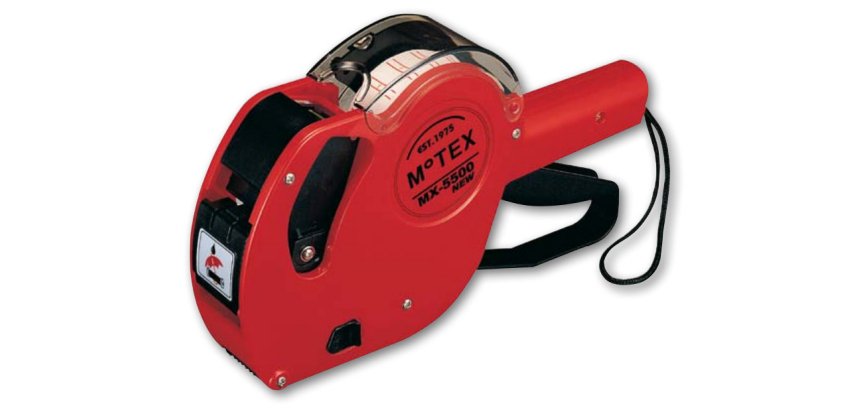 Markin Y3105500 Rosso Etichetta per stampante autoadesiva