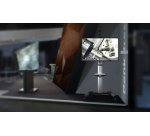 Reflecta 23210 Supporti a parete per TV 177,8 cm (70") Pavimento Alluminio, Nero