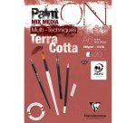 Bloc PaintON TERRACOTTA collé A6 20F