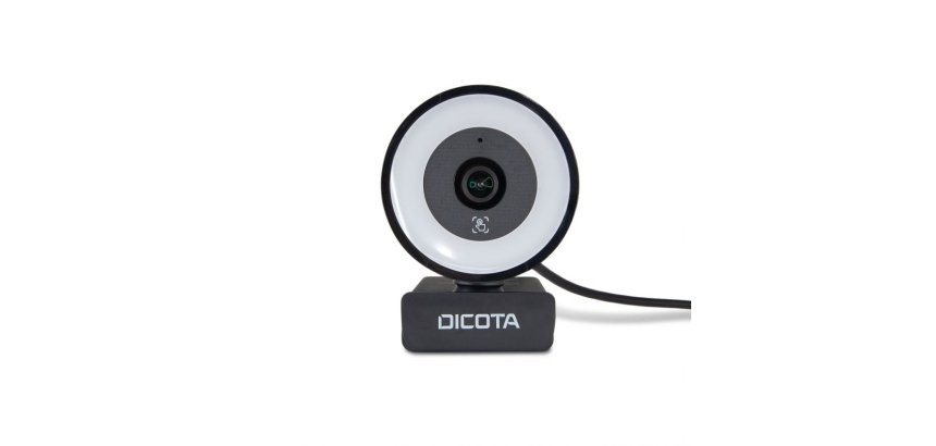 DICOTA D32066 webcam 5 MP 2592 x 1944 pixels USB 2.0 Noir