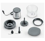 Severin KM 3867 electric food chopper 1 L 400 W Black, Silver, Transparent