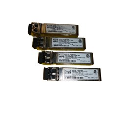 HPE Pack de 4 transceptores MSA de canal de fibra SFP+ de onda corta de 16 Gb
