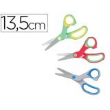 Ciseaux liderpapel asymétrique pointe arrondie anti-coupe manche ergonomique 135mm