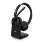 Urban Factory MOVEE MAX Auriculares Inalámbrico Diadema Juego USB tipo A Bluetooth Base de carga Negro