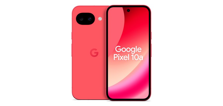 Google Pixel 10a 16 cm (6.3") Double SIM Android 16.0 5G USB Type-C 8 Go 128 Go 5100 mAh Rouge