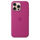 Apple Coque en silicone avec MagSafe pour iPhone 16 Pro Max - Fuchsia