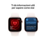 Apple Watch Series 11 GPS 42mm Cassa Alluminio Oro Rosa con Band Rosa Fard - S/M