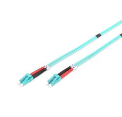 Digitus Cable de conexión de fibra óptica multimode OM 3, LC/LC