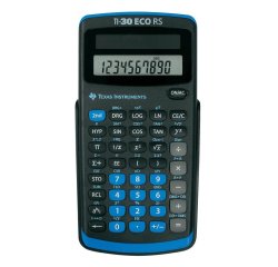 Texas Instruments TI-30 ECO RS calcolatrice Tasca Calcolatrice scientifica Nero
