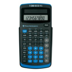 Texas Instruments TI-30 ECO RS calculator Pocket Scientific Black