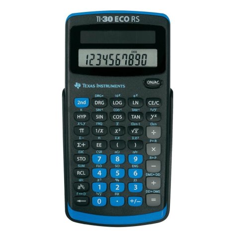 Texas Instruments TI-30 ECO RS calculator Pocket Scientific Black
