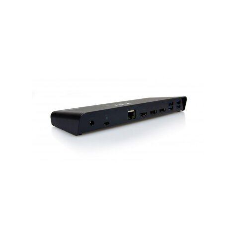 Port Designs 901904-EU station d'accueil USB 3.2 Gen 1 (3.1 Gen 1) Type-C Noir