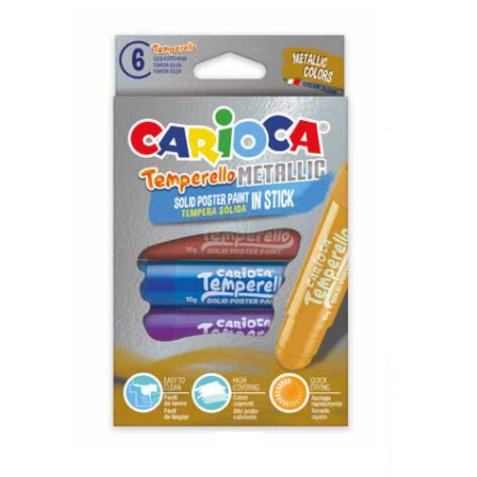 Carioca 42674 tempera paint Solid Multi